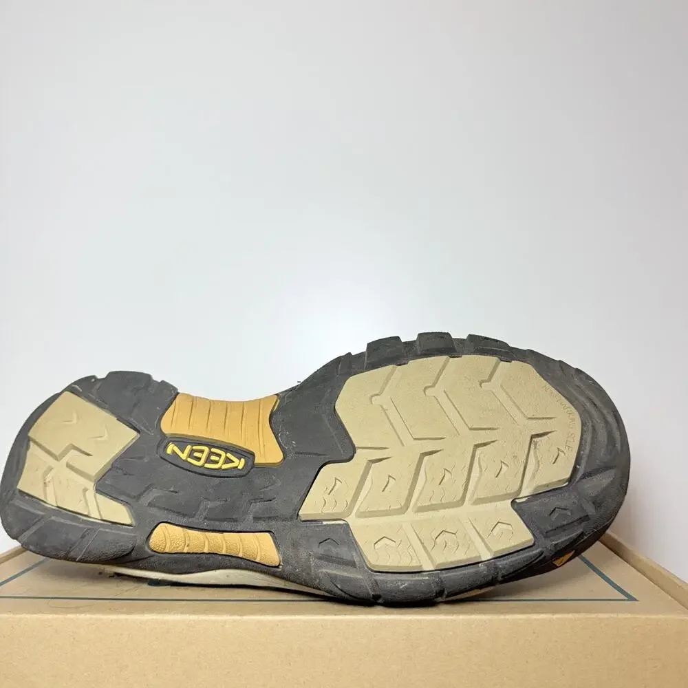 KEEN Newport H2 Sandal Mens 9.5 Brown Yellow Waterproof Outdoor Hiking Water